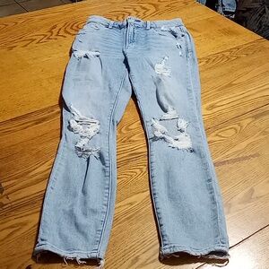 Abercrombie & Fitch Womens JEANS 25 DENIM Pants Used SUPER SKINNY HIGH RISE